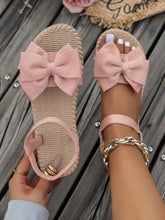 Load image into Gallery viewer, Women's Summer Pink Cute Fashionable Butterfly Flower Flat Sandals, Comfortable Lightweight Suitable For Dates, Parties, Beach Wear Valentines