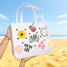 Load image into Gallery viewer, 1pc Baseball Theme Boge Bag Accessories, Sports Accessory Compatible With Bogg Bags,Tote Decoration, Handbag &amp; Beach Tote Insert, Sporty Stylish Accent Rubber Beach Bag Holiday Essentials Beach Bag Summer Travel Essentials Holiday Essentials
