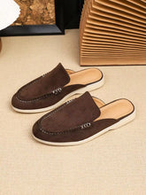 Load image into Gallery viewer, Men's Loafers 2026 Spring/Summer New Versatile Men's Slip-On Shoes, Business Formal British Style Loafers, Flat Soft Bottom Handmade Large Size Men's Shoes 43-46