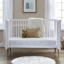 Load image into Gallery viewer, Ortho Rest Premium 2-Stage150 Coil Crib and Toddler Mattress. Gray