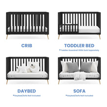 Load image into Gallery viewer, Essex 4-in-1 Convertible Baby Crib with Toddler Mattress
