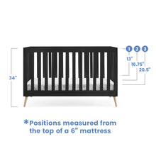 Load image into Gallery viewer, Essex 4-in-1 Convertible Baby Crib with Toddler Mattress